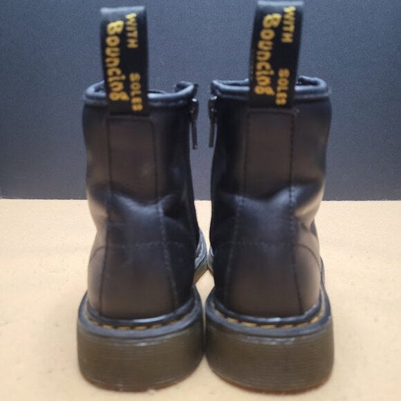 Dr. Martens Junior 1460J Softy T Leather Lace Up Boots Youth Sz 1 - Picture 5 of 11
